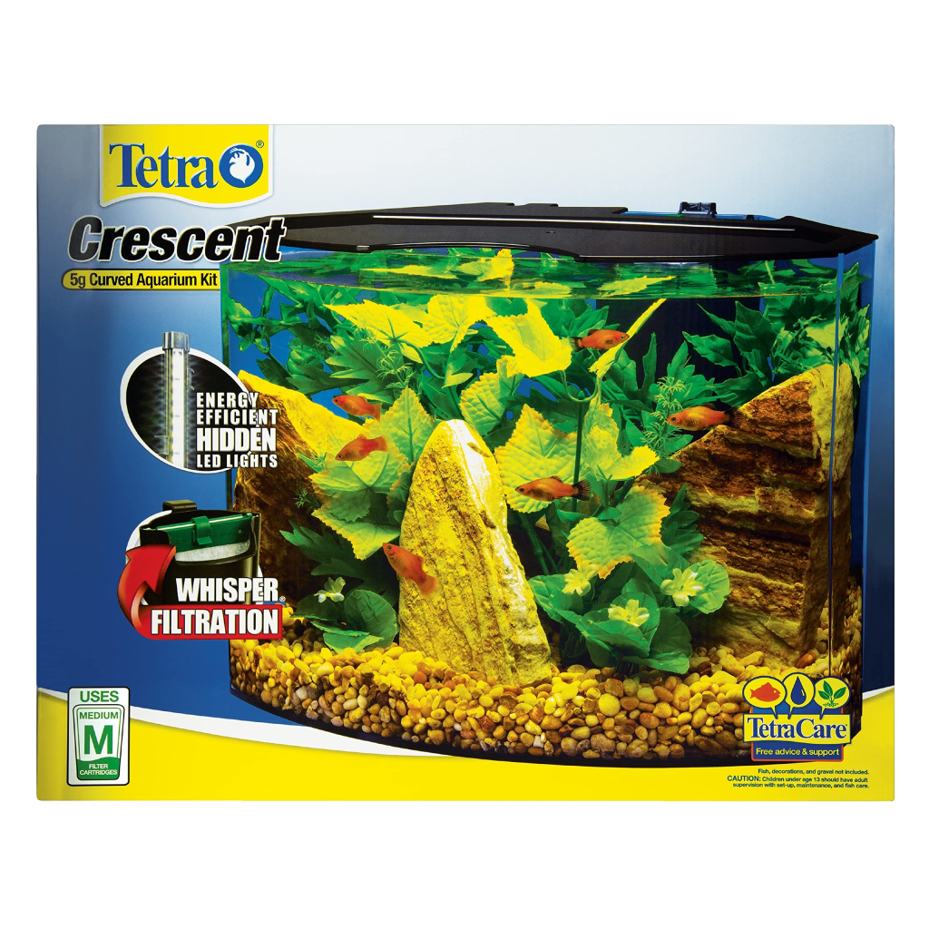 Tetra Crescent Aquarium Kit 5 Gallons